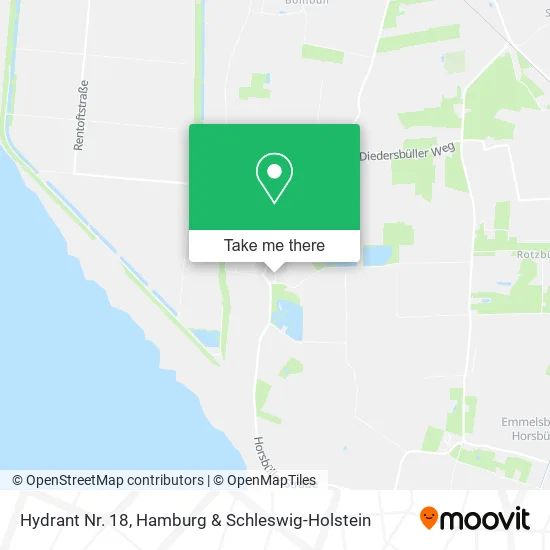 Карта Hydrant Nr. 18