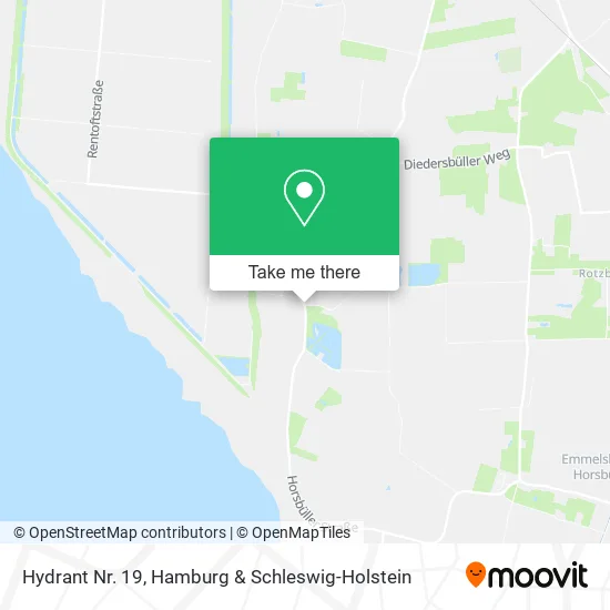 Карта Hydrant Nr. 19