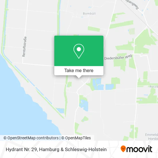 Карта Hydrant Nr. 29