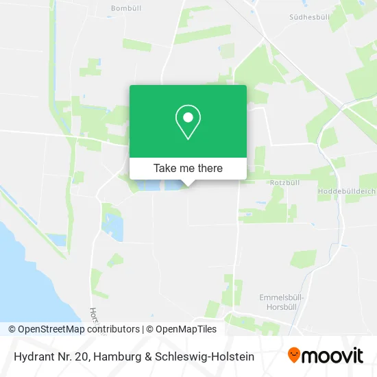 Карта Hydrant Nr. 20