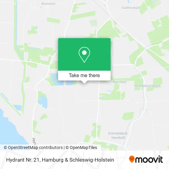 Карта Hydrant Nr. 21