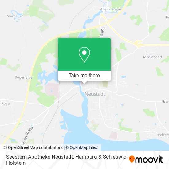 Карта Seestern Apotheke Neustadt