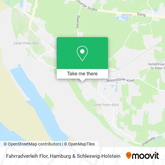 Карта Fahrradverleih Flor