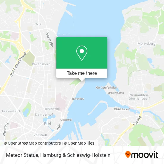 Карта Meteor Statue