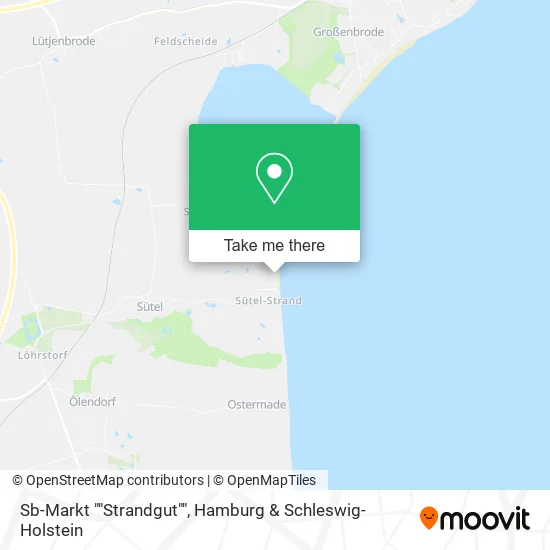 Карта Sb-Markt ""Strandgut""