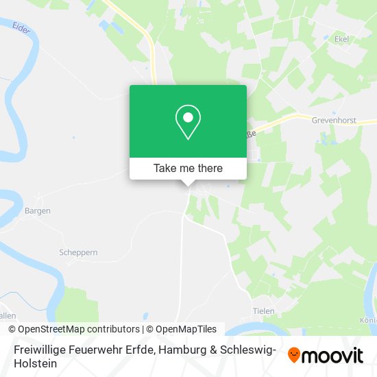 Freiwillige Feuerwehr Erfde map