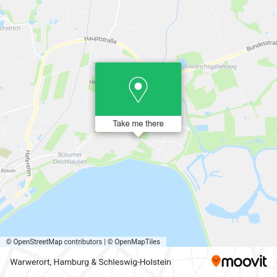 Warwerort map