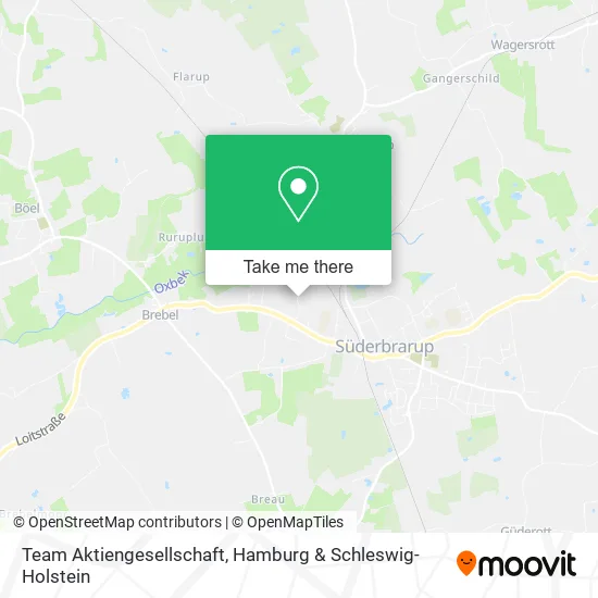 Карта Team Aktiengesellschaft