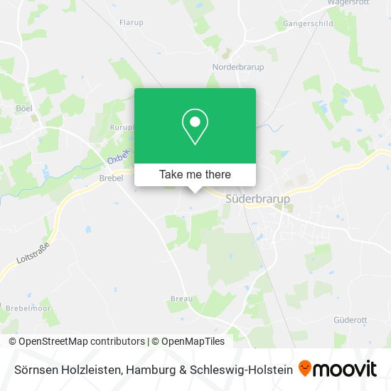 Sörnsen Holzleisten map