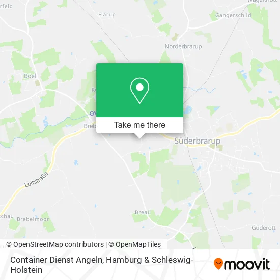 Карта Container Dienst Angeln