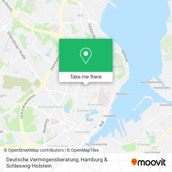 Deutsche Vermögensberatung map