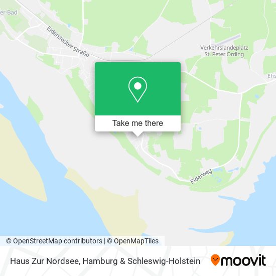 Haus Zur Nordsee map