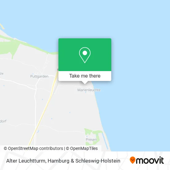 Карта Alter Leuchtturm