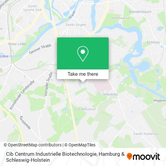 Cib Centrum Industrielle Biotechnologie map