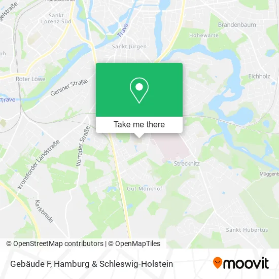 Карта Gebäude F
