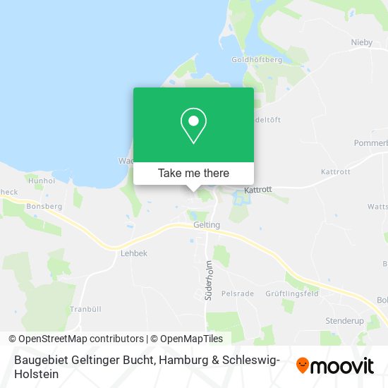 Baugebiet Geltinger Bucht map