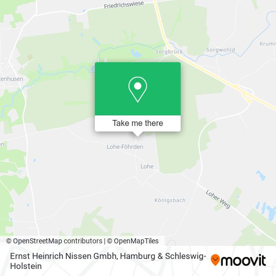 Ernst Heinrich Nissen Gmbh map
