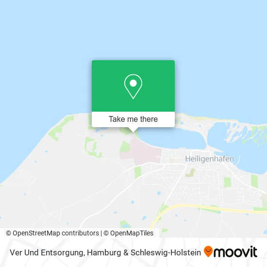 Карта Ver Und Entsorgung