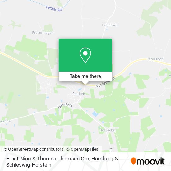 Ernst-Nico & Thomas Thomsen Gbr map