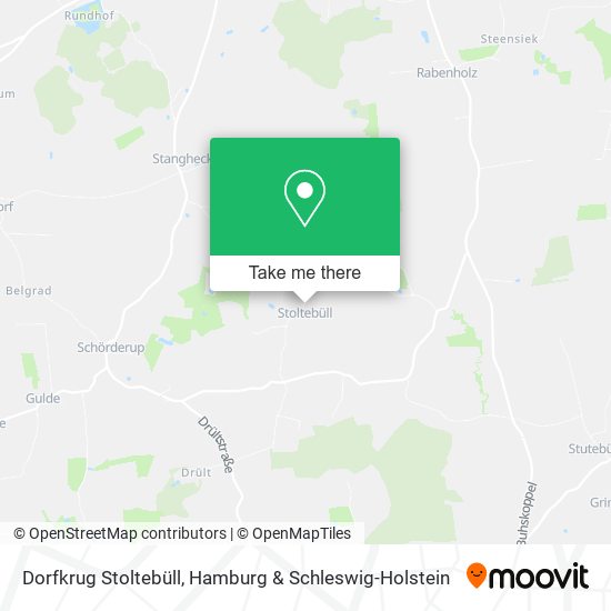 Dorfkrug Stoltebüll map