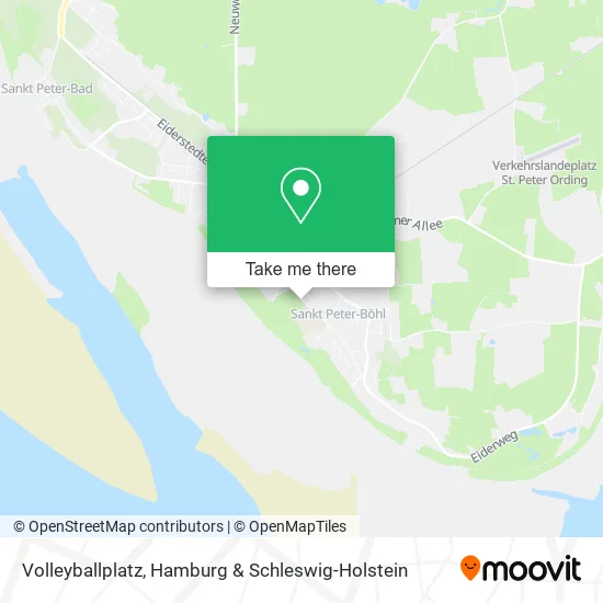 Карта Volleyballplatz