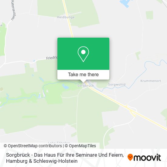 Sorgbrück - Das Haus Für Ihre Seminare Und Feiern map