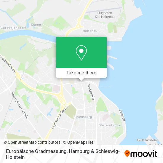 Карта Europäische Gradmessung