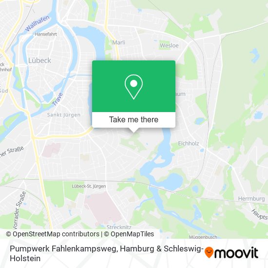 Pumpwerk Fahlenkampsweg map