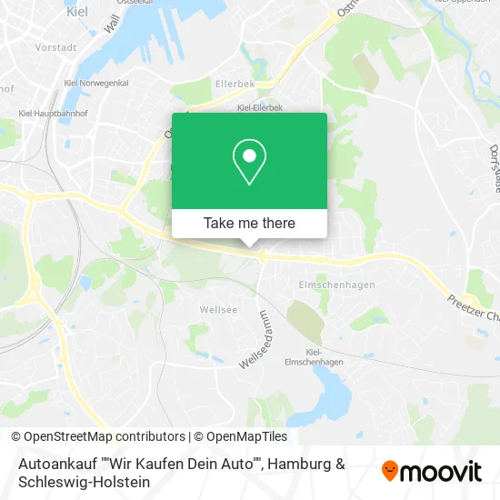 Карта Autoankauf ""Wir Kaufen Dein Auto""