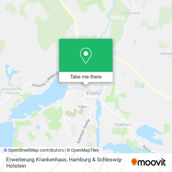 Карта Erweiterung Krankenhaus