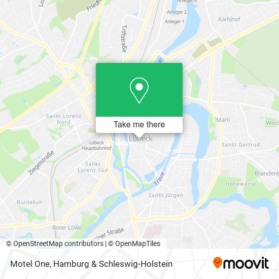 Motel One map