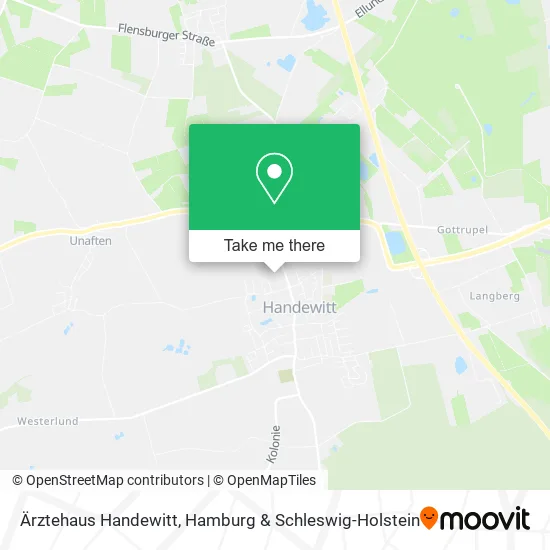 Карта Ärztehaus Handewitt