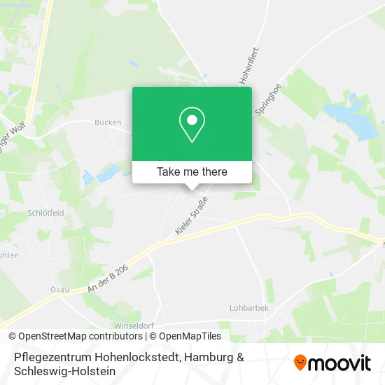 Карта Pflegezentrum Hohenlockstedt
