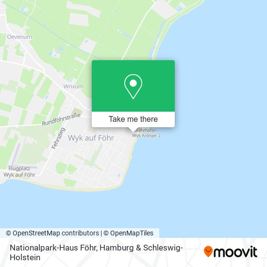 Nationalpark-Haus Föhr map