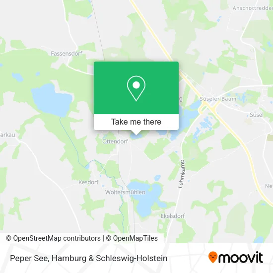 Карта Peper See