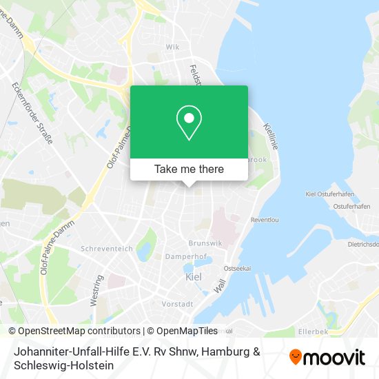 Johanniter-Unfall-Hilfe E.V. Rv Shnw map