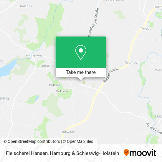 Карта Fleischerei Hansen