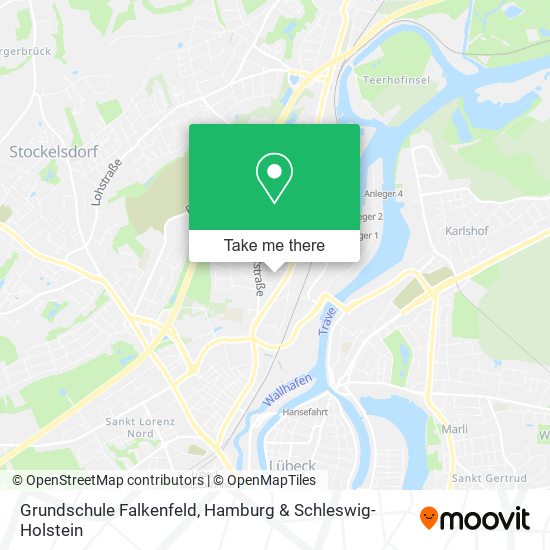 Grundschule Falkenfeld map