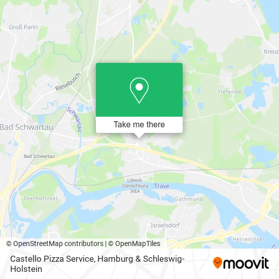 Карта Castello Pizza Service