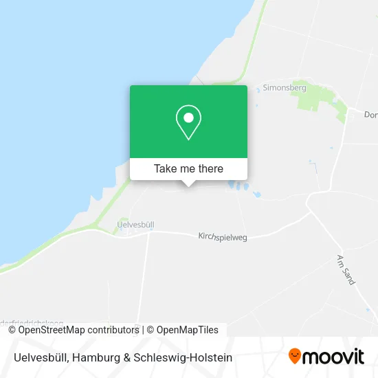 Uelvesbüll map