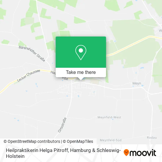 Карта Heilpraktikerin Helga Pitroff