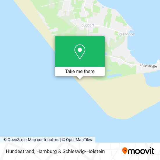 Hundestrand map