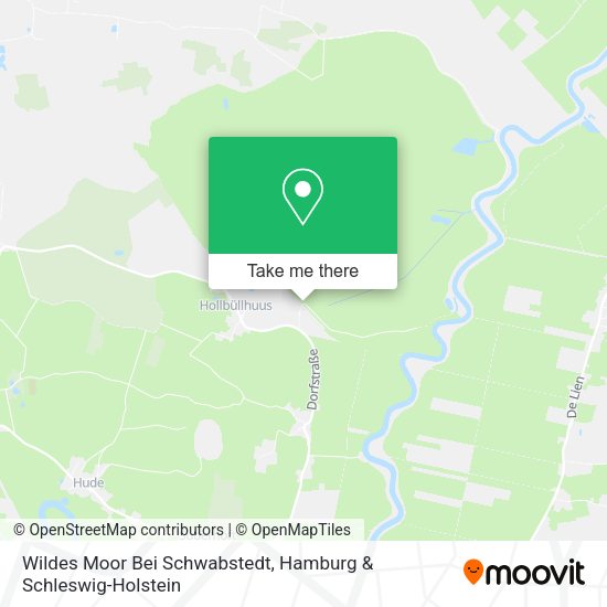 Wildes Moor Bei Schwabstedt map