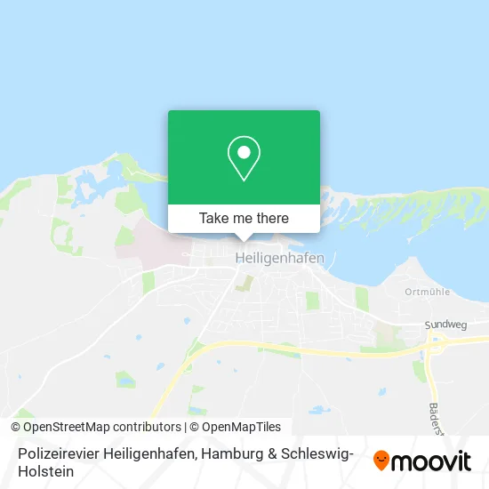 Карта Polizeirevier Heiligenhafen