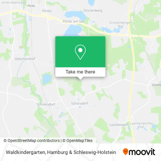 Waldkindergarten map