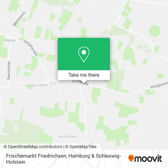 Frischemarkt Friedrichsen map