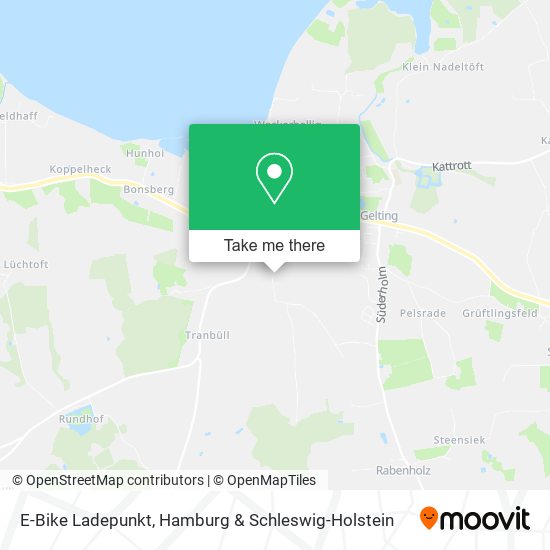 Карта E-Bike Ladepunkt