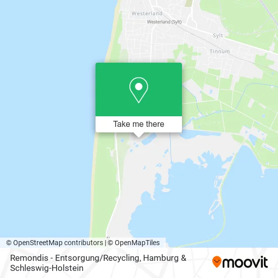 Карта Remondis - Entsorgung / Recycling