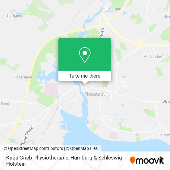 Katja Grieb Physiotherapie map