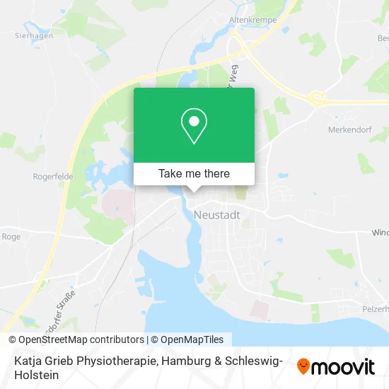 Katja Grieb Physiotherapie map